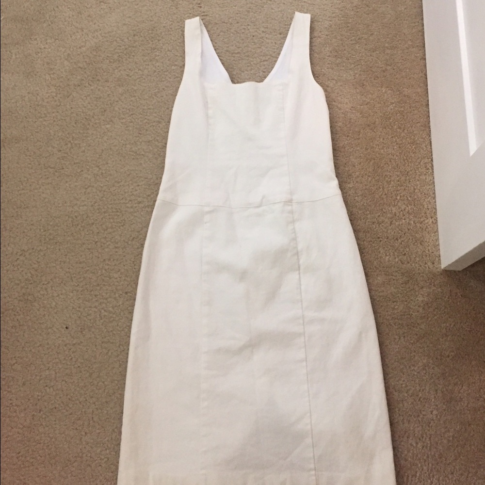 White Fitted Dress